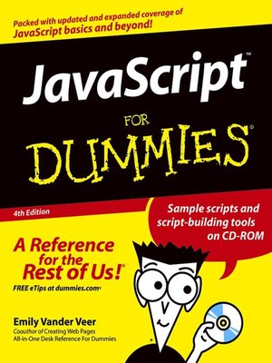 cover image of JavaScript For Dummies